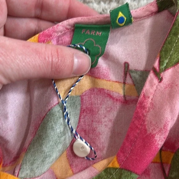 Farm Rio Apple Ruffle Dress - Picture 3 of 4